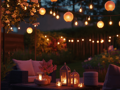 Lighting for Outdoor Parties: Perfect Light Atmosphere for Celebrations